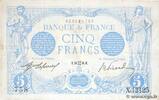 FRANCE 5 Francs BLEU FRANCE 5 Francs BLEU 1916 VF- -