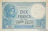 FRANCE 10 Francs MINERVE FRANCE 10 Francs MINERVE 1926 VF -