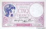 5 Francs FEMME CASQUÉE modifié 1939 FRANKREICH FRANKREICH 5 Francs FEMME CASQUÉE modifié 1939 fST fST