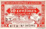 ALGERIA 50 Centimes ALGERIA 50 Centimes 1944 UNC- -