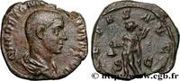 THE MILITARY CRISIS(235 AD to 284 AD) Sesterce HERENNIUS ETRUSCUS Rome 250 (25,5mm, 15,68g, 6h) -