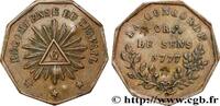 FRANCE Sens, La Concorde FRANC - MAÇONNERIE SENS 1777 (27mm, 7,36g, 12h) -