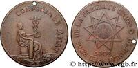 FRANCE DOUAI, LA PARFAITE UNION ORIENTS DE PROVINCE DOUAI 1863 (28mm, 7,59g, 9h) -