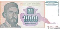 YUGOSLAVIA 100 Dinara YUGOSLAVIA 100 Dinara 1994 UNC -