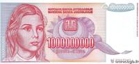 YUGOSLAVIA 1000000000 Dinara YUGOSLAVIA 1000000000 Dinara 1993 UNC -