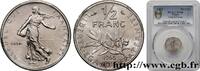 FRANCE Essai du 1/2 franc Semeuse V REPUBLIC Paris 1965 (19,5mm, 4,50g, 6h) -