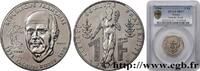 FRANCE Essai de 1 franc Jacques Rueff V REPUBLIC Pessac 1996 (24mm, 6g, 6h) -