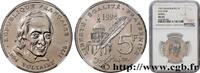 FRANCE Essai de 5 francs Voltaire V REPUBLIC Pessac 1994 (29mm, 10g, 6h) -