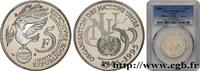 FRANCE Belle Épreuve 5 francs Cinquantenaire de l’ONU COMMEMORATIVE COINS MONNAIE DE PARIS Paris 1995 (29mm, 12g, 6h) -