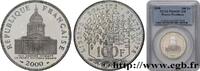 FRANCE 100 francs Panthéon, Belle Épreuve V REPUBLIC 2000 (31mm, 15g, 6h) -