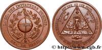 FRANCE LES IMITATEURS D’OSIRIS LOGES A L’ORIENT DE PARIS - LOGES PARISIENNES 1819 (36mm, 18g, 12h) -