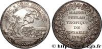 FRANCE GRAND ORIENT DE FRANCE, MAISON PHILANTHROPIQUE de FRANC - MAÇONNERIE Grand Orient de France 1786 (31mm, 7,92g, 6h) -
