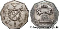 FRANCE ROUEN, LA SINCÈRE AMITIÉ ORIENTS DE PROVINCE 1822 (33,50mm, 11,80g, 12h) -