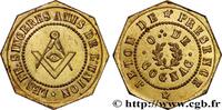 FRANCE COGNAC, LES FRERES SINCERES AMIS DE L’UNION ORIENTS DE PROVINCE COGNAC n.d. (25mm, 5,38g, 12h) -