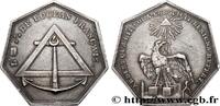 FRANCE L’OCEAN FRANçAIS LOGES A L’ORIENT DE PARIS - LOGES PARISIENNES 1798 (31mm, 10,48g, 12h) -