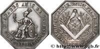 FRANCE LOGE CHAPITRALE DES AMIS DE LA PAIX FRANC - MAÇONNERIE 1789 (27mm, 6,59g, 12h) -