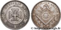 FRANCE LES SEPT ECOSSAIS REUNIS LOGES A L’ORIENT DE PARIS - LOGES PARISIENNES 1809 (30mm, 10,84g, 12h) -