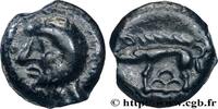 FRANCE Potin à la tête chauve HIGH AND MIDDLE SEINE Ier siècle avant J.-C. (18mm, 4,09g, 4h) -
