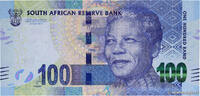 SOUTH AFRICA 100 Rand 2013 SOUTH AFRICA 100 Rand 2013 UNC ST 35,00 EUR  plus 18,00 EUR verzending