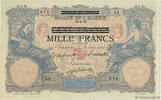 TUNISIA 1000 Francs sur 100 Francs TUNISIA 1000 Francs sur 100 Francs 1942 UNC- -