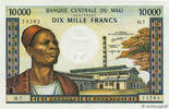 MALI 10000 Francs MALI 10000 Francs 1973 UNC- -