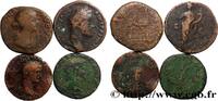 Lot de 4 monnaies LOTS (mm, g, h) -