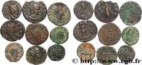 Lot de 9 monnaies LOTS (mm, g, h) -