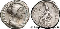 THE ANTONINES (96 AD to 192 AD) Denier FAUSTINA MINOR Rome 154-156 (16,5mm, 2,80g, 6h) -