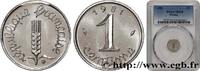 FRANCE 1 centime Épi V REPUBLIC Pessac 1981 (15mm, 1,65g, 6h) -