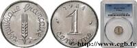 FRANCE 1 centime Épi V REPUBLIC Pessac 1984 (15mm, 1,65g, 6h) -
