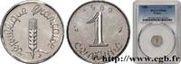 FRANCE 1 centime Épi V REPUBLIC Pessac 1989 (15mm, 1,65g, 6h) -