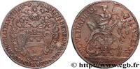 FRANCE François Bénéon, Baron de Rivière LYON ET DU LYONNAIS (JETONS ET MÉDAILLES DE...) 1682 (28,50mm, 8,45g, 6h) -