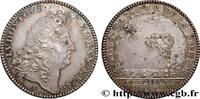 FRANCE LOUIS XIV - Avocats aux conseils, refrappe CONSEIL DU ROI s.l. 1683 (27mm, 11,17g, 12h) -