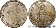 FRANCE Statue de Louis XV à Bordeaux VILLE DE BORDEAUX Nuremberg 1744 (24,5mm, 3,96g, 6h) -