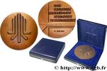 FRANCE Médaille, Fédération des Industries électriques et ÉLECTRICITÉ 1986 (63,50mm, 195,95g, 12h) -