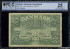 DENMARK 100 Kroner DENMARK 100 Kroner 1955 VF -