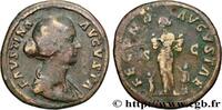 THE ANTONINES (96 AD to 192 AD) Sesterce FAUSTINA MINOR Rome 161 - 176 (33mm, 24,08g, 6h) -