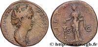 THE ANTONINES (96 AD to 192 AD) Sesterce FAUSTINA MAJOR Rome 141 (30,5mm, 25,99g, 12h) -