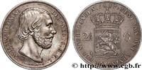 NETHERLANDS 2 1/2 Gulden Guillaume III NETHERLANDS Utrecht 1867 (38mm, 24,95g, h) -