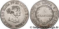 ITALY - PRINCIPALTY OF LUCCA AND PIOMBINO - FELIX 5 Franchi ITALY - PRINCIPALTY OF LUCCA AND PIOMBINO - FELIX BACCIOCHI AND ELISA BONAPARTE Florence 1805 (37,5mm, 24,85g, 6h) -