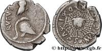 THE REPUBLIC (280 BC to 27 BC) Denier CORDIA Rome 46 AC. (18,5mm, 3,57g, 7h) -