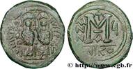THE EMPIRE FROM ANASTASIUS TO MAURICE TIBERIUS (49 Follis JUSTIN II and SOPHIA Nicomédie 569-570 (31mm, 15,60g, 6h) -