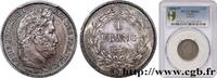 FRANCE 1 franc Louis-Philippe, couronne de chêne LOUIS-PHILIPPE I Lille 1846 (23mm, 5g, 6h) -