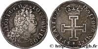 FRANCE Teston DUCHY OF LORRAINE - LEOPOLD I Nancy 1711 (28mm, 8,21g, 6h) -