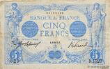 FRANCE 5 Francs BLEU FRANCE 5 Francs BLEU 1913 F -