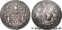 FRANCE Gratien Libault, sieur de la Templerie ÉCHEVINS ET MAIRES DE NANTES 1671 (26,5mm, 6,93g, 6h) -