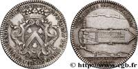 FRANCE Paul Esprit Feydeau de Brou, intendant en Bretagne ÉTATS DE BRETAGNE 1725 (28,5mm, 7,63g, 6h) -