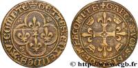 FRANCE Jeton de compte, XVe siècle, inspiré du blanc au s ROUYER - VIII. JETONS CLASSÉS PAR TYPES n.d. (27,50mm, 3,62g, 8h) -