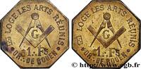 FRANCE ROUEN, LES ARTS REUNIS ORIENTS DE PROVINCE ROUEN n.d. (26mm, 4,64g, 12h) -