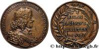 FRANCE Médaille, Henri II d’Orléans, Prince de Neuchâtel, SUISSE - PRINCIPAUTÉ DE NEUCHÂTEL - HENRI II D'ORLÉANS-LONGUEVILLE 1645 (50,70mm, 34,83g, 12h) -